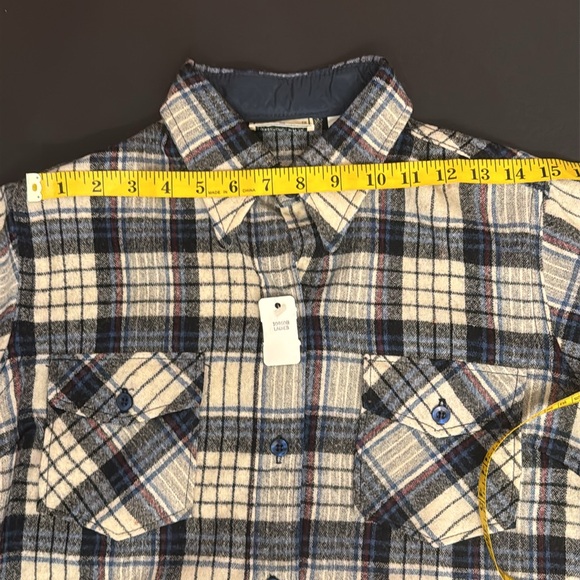 Vintage L.L. Bean Tartan Plaid Wool Shirt - Picture 9 of 17